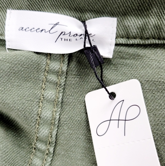 Accent Prone olive, cotton jacket - Picture 5 of 5